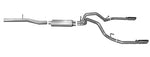 Gibson 14-18 GMC Sierra 1500 Base 5.3L 3in/2.25in Cat-Back Dual Split Exhaust - Stainless