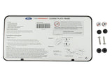 Ford Racing Ford Performance Slim License Plate Frame - Black Stainless Steel