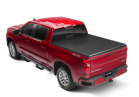 Lund 19-20 Chevy Silverado 1500 Fleetside (6.6ft. Bed) Hard Fold Tonneau Cover - Black