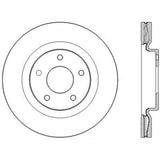 StopTech 11-14 Nissan Juke Slotted Front Right Rotor