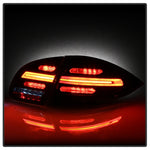 Spyder Porsche Cayenne 958 11-14 LED Tail Lights - Sequential Signal - Black
