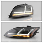 Spyder Audi TT 12-15 AFS Model Only Projector Headlights BK PRO-YD-ATT12HID-AFSSEQ-BK