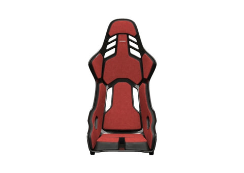 Recaro Podium (Medium) CFK Carbon Fiber Right Hand Seat - Red Alcantara/Black Leather