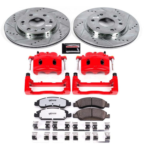 Power Stop 08-19 Chevrolet Tahoe Z36 Truck and Tow Kit w/ Calipers - Front
