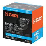Curt Pintle Hook (60000lbs 2-1/2in or 3in Lunette Eyes)