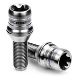 Raceseng TLR-1 Titanium Lug Bolt Set - M12x1.5mm / Conical 60 Deg. Floating Seat - Brushed