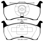 EBC 93-00 Aston Martin Virage 5.3 (PBR Caliper) Redstuff Rear Brake Pads