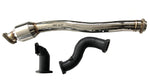 AVO 2013+ Subaru BRZ / 2016+ Toyota 86 3in Stainless Steel Front Pipe Assy w/Cat(Turbo Setup/ w/Cat)