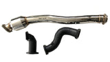 AVO 2013+ Subaru BRZ / 2016+ Toyota 86 3in Stainless Steel Front Pipe Assy w/Cat(Turbo Setup/ w/Cat)