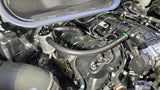 J&L 15-18 Ford Transit 150/250/350 3.5L EcoBoost Passenger Side Oil Separator 3.0 - Clear Anodized