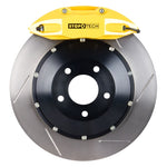 StopTech 14-15 BMW M3 / M4 Rear BBK w/ Yellow ST-40 Calipers Slotted 380x32mm Rotors
