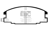 EBC 94-95 Honda Passport 2.6 Greenstuff Front Brake Pads