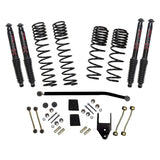 Skyjacker Diesel 3.5-4in Dual Rate Long Travel Sus Lift Kit w/ Black MAX Shocks - 2020 Jeep JL 4WD