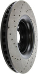 StopTech Cross Drilled Sport Brake Rotor - 2015 Ford Mustang Non-Brembo - Front Left