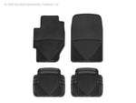 WeatherTech 02-05 Honda Civic Si Front and Rear Rubber Mats - Black