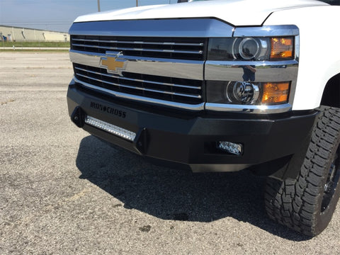 Iron Cross 15-19 Chevrolet Silverado 2500/3500 Low Profile Front Bumper - Primer