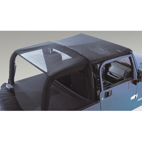 Rugged Ridge Mesh Header Roll Bar Top 97-06 Jeep Wrangler TJ