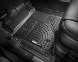 Husky Liners 11-15 Ford F250/F350/F450 Super Duty Ext Cab WeatherBeater Black 2nd Seat Floor Liners