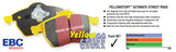EBC Wilwood Dynapro Lug Mount Caliper Yellowstuff Brake Pads