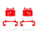 Power Stop 99-02 Jeep Grand Cherokee Front Red Calipers w/Brackets - Pair