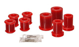 Energy Suspension 04-09 Cadillac XLR/XLR-V / 97-12 Corvette Red Front End C/A Bushing Set