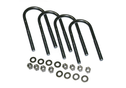 Superlift U-Bolt 4 Pack 5/8x3-5/8x15 Round w/ Hardware