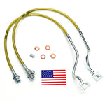 Superlift 99-04 Ford F-250/F-350 w/ 4-8in Lift Kit (Pair) Bullet Proof Brake Hoses