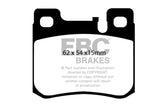 EBC 94-95 Mercedes-Benz C220 (W202) 2.2 (ASC) Redstuff Rear Brake Pads