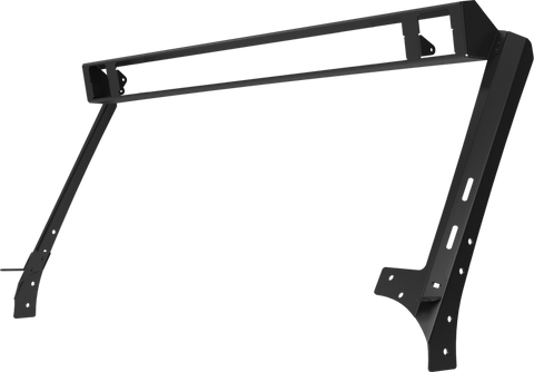 Go Rhino 07-18 Jeep Wrangler JK WLF Windshield Light Mount Frame - 40in Light Bar & Two 3in Cubes