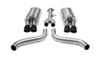 Corsa 86-91 Chevrolet Corvette C4 5.7L V8 L98 Black Sport Cat-Back Exhaust