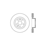Stoptech 10 Hyundai Genesis Coupe Track Front Performance Cryo Rotor