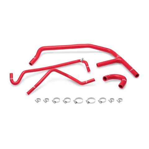 Mishimoto 15+ Ford Mustang EcoBoost Red Silicone Ancillary Hose Kit