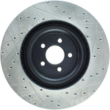 StopTech Slotted & Drilled Sport Brake Rotor - 2015 Ford Mustang GT - Front Right