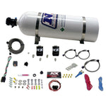 Nitrous Express Universal Fly By Wire Single Nozzle Nitrous Kit w/15lb Bottle (Incl TPS Switch)