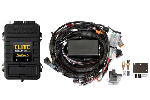 Haltech Nissan RB30 Single Cam Fully Elite 2500 T Terminated Harness ECU Kit w/EV1 Inj Connectors