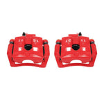 Power Stop 10-11 Cadillac SRX Rear Red Calipers w/Brackets - Pair