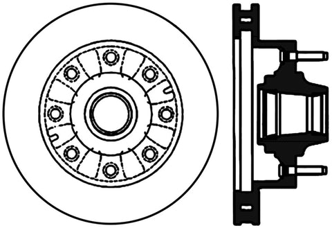 StopTech Slotted Sport Cryo Brake Rotor 03-05 Ford Excursion