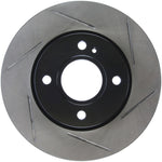 StopTech 2011-2013 Ford Fiesta 1.6L Slotted Left Front Rotor