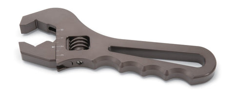 Russell Performance Adjustable AN Wrench V-Flats - Aluminum Gray Anodized