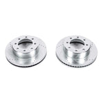 Power Stop 09-10 Dodge Ram 2500 Front Evolution Drilled & Slotted Rotors - Pair
