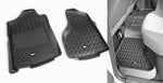 Rugged Ridge Floor Liner Front/Rear Black 2002-2014 Dodge Ram 1500 / 2500 / 3500 Quad Cab