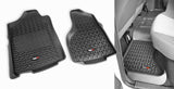 Rugged Ridge Floor Liner Front/Rear Black 2002-2014 Dodge Ram 1500 / 2500 / 3500 Quad Cab