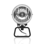 KC HiLiTES Rally 400 4in. Round Halogen Light 55w Spread Beam (Pair Pack System) - Black