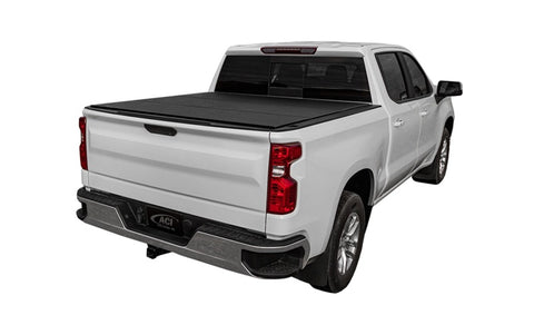 Access LOMAX Tri-Fold Cover Black Urethane Finish 07-20 Toyota Tundra - 5ft 6in Bed