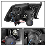 Spyder Dodge Ram 1500 09-14 Projector Halogen Model- CCFL Halo LED - Blk Smke PRO-YD-DR09-CCFL-BSM