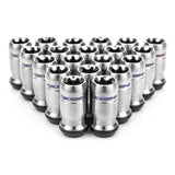 Raceseng TNR-1 Titanium Lug Nut Set - M14x1.5mm / R14 Floating Seat - Brushed