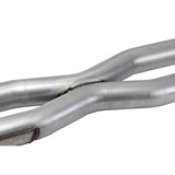 BBK 2015-25 Ford Mustang GT 5.0L Resonator Delete X-Pipe (For Use With Shorties Or Stock Manifolds)