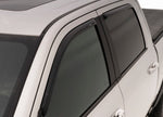 AVS 2020 Chevy/GMC 2500/3500 CrewCab Ventvisor In-Channel Front & Rear Window Deflectors 4pc - Smoke