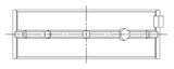 ACL Nissan RB25DETT/RB26DETT Standard Size High Performance Main Bearing Set - CT-1 Coated