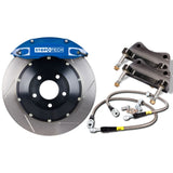 StopTech 02-05 WRX / 02-09 Impreza 2.5RS/2.5i Rear 2 Piston 328x28 Blue Slotted Rotors